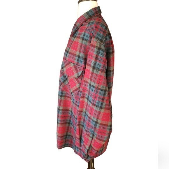 Pendleton Button Down Shirt Mens Large Vintage 90s Grunge Streetwear Utility - Picture 3 of 7